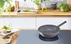 Tefal G13409 Healthy Wokpfanne Induktion 28cm -3 Tlg, Edelstahl Wok Bratpfanne Antihaft-beschichtet, Spülmaschinenfest, Rutschfester Griff, Für Alle Herdarten -Tefal 088386dd6d2a9f9ca1f8ccce97af4543 1