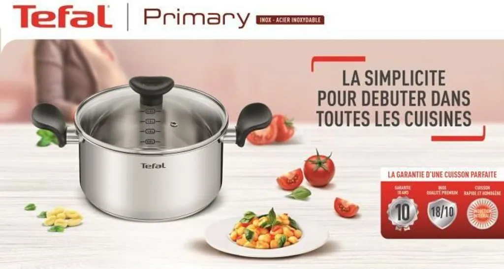 TEFAL E3090604 PRIMÄRE Edelstahlpfanne Mit Antihaftbeschichtung 28 Cm Induktionskompatibel 15 TEFAL E3090604 PRIMÄRE Edelstahlpfanne Mit Antihaftbeschichtung 28 Cm Induktionskompatibel – Bild 15