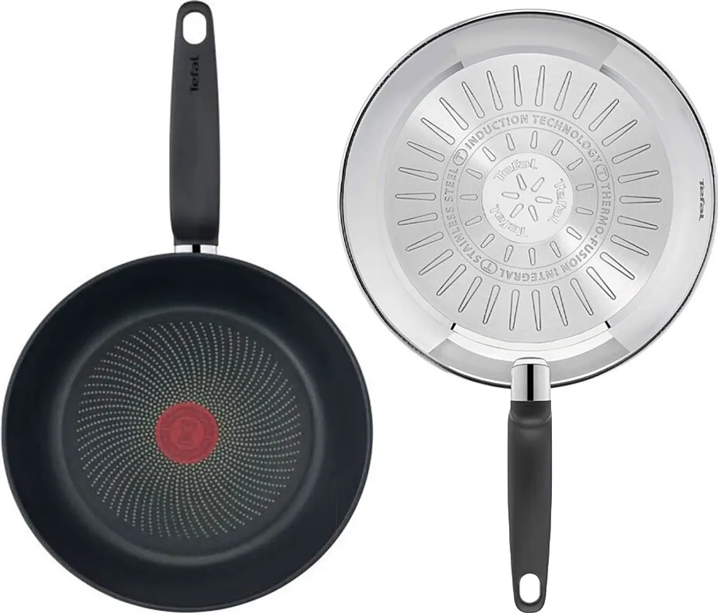 TEFAL E3090604 PRIMÄRE Edelstahlpfanne Mit Antihaftbeschichtung 28 Cm Induktionskompatibel 12 TEFAL E3090604 PRIMÄRE Edelstahlpfanne Mit Antihaftbeschichtung 28 Cm Induktionskompatibel – Bild 12