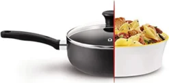 Tefal Signature 3er Set Kochtopf Soßentöpfe Mit Glasdeckel Ø 16/18 Cm & Milchtopf Ø 14 Cm Suppentopf Stieltopf Geeignet Für Alle Kochfelder Außer Induktion -Tefal 3053f8cdcdd4cc6b64ea29abcbd23af0