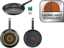 Tefal Pfanne Bratpfanne 24cm Simple Cook Titanium Non-Stick Beschichtung B57004
