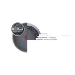 TEFAL G2662902 NATURAL FORCE 18 Cm / 2,1 L Topf, Mineralia + Antihaftbeschichtung, Alle Kochfelder Inklusive Induktion -Tefal 3ac7f905f363c1488d6da532a8ac2efb