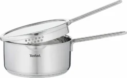 Tefal NORDICA Topfset Edelstahl 6-teilig H852S3 + DUETTO Bratpfanne °20cm -Tefal 3ad15fec15c36f75c542eddd291e27ba