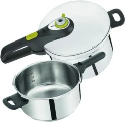 Tefal P2544337, 1 Korb/Körbe, Schwarz, Edelstahl, Freestanding (placement), Knöpfe, Drehregler, Edelstahl, 0 - 117 °C -Tefal 41a86b5fd88a3ac675639f02e000e351