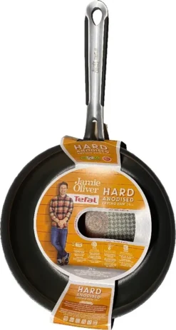 Tefal E7560473 E75604 Jamie Oliver Pfanne 24cm Induktion Bratpfanne Antihaft Beschichtet, Ofenfest, Spülmaschinenfest, Für Alle Herdarten,