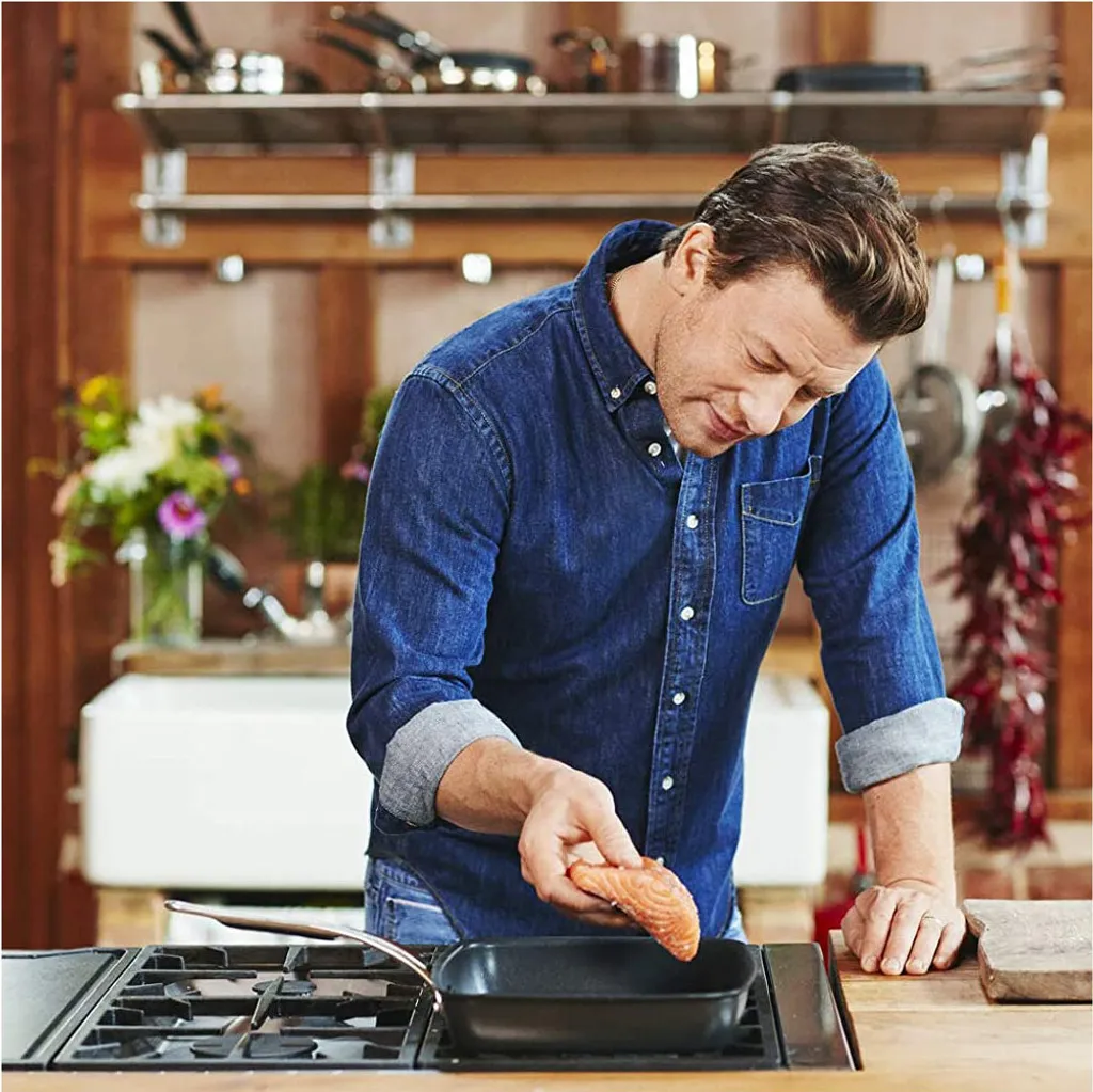 Tefal E21141 Jamie Oliver Premium Induction Grillpfanne 30cm 8 Tefal E21141 Jamie Oliver Premium Induction Grillpfanne 30cm – Bild 8