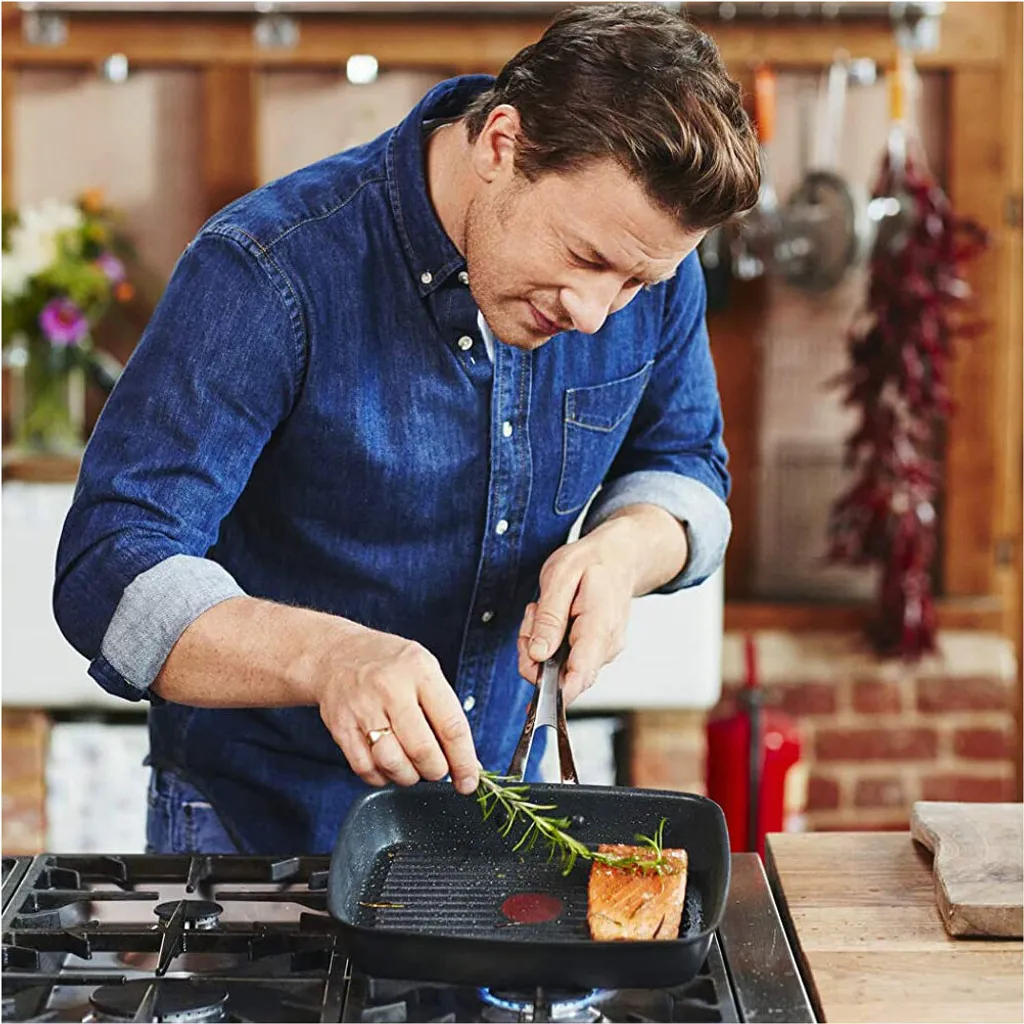 Tefal E21141 Jamie Oliver Premium Induction Grillpfanne 30cm 9 Tefal E21141 Jamie Oliver Premium Induction Grillpfanne 30cm – Bild 9