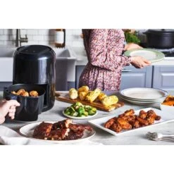 Tefal Easy Fry Compact Digital, Heißluftfritteuse (schwarz) -Tefal Tefal Easy Fry Compact Digital Hei luftfritteuse@@1756313 7