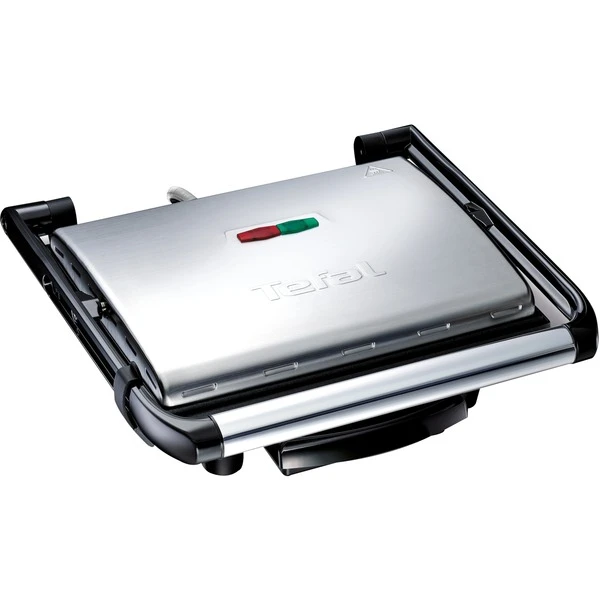 Tefal Kontaktgrill Inicio GC241D (silber/schwarz, 2.000 Watt)