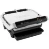 Tefal Optigrill Elite GC750D, Kontaktgrill (edelstahl/schwarz, 2.000 Watt)
