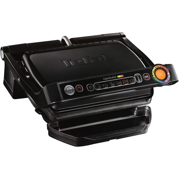 Tefal Optigrill+ Snacking & Baking GC7148, Kontaktgrill (schwarz, 2.000 Watt)