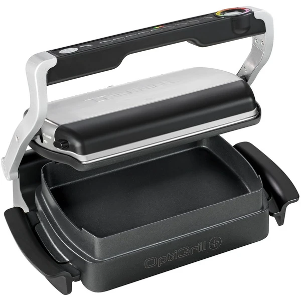 Tefal Optigrill+ Snacking & Baking GC7148, Kontaktgrill (schwarz, 2.000 Watt) 2 Tefal Optigrill+ Snacking & Baking GC7148, Kontaktgrill (schwarz, 2.000 Watt) – Bild 2