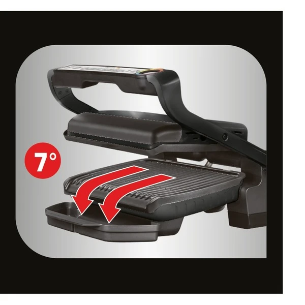 Tefal Optigrill+ Snacking & Baking GC7148, Kontaktgrill (schwarz, 2.000 Watt) 19 Tefal Optigrill+ Snacking & Baking GC7148, Kontaktgrill (schwarz, 2.000 Watt) – Bild 19