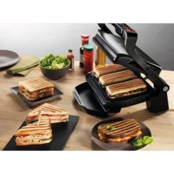 Tefal Optigrill+ Snacking & Baking GC7148, Kontaktgrill (schwarz, 2.000 Watt) 39 Tefal Optigrill+ Snacking & Baking GC7148, Kontaktgrill (schwarz, 2.000 Watt) -Tefal Tefal Optigrill Snacking Baking GC7148 Kontaktgrill@@9gghdt04 19