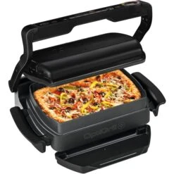 Tefal Optigrill+ Snacking & Baking GC7148, Kontaktgrill (schwarz, 2.000 Watt) 23 Tefal Optigrill+ Snacking & Baking GC7148, Kontaktgrill (schwarz, 2.000 Watt) -Tefal Tefal Optigrill Snacking Baking GC7148 Kontaktgrill@@9gghdt04 3