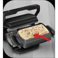 Tefal Optigrill+ Snacking & Baking GC7148, Kontaktgrill (schwarz, 2.000 Watt) 27 Tefal Optigrill+ Snacking & Baking GC7148, Kontaktgrill (schwarz, 2.000 Watt) -Tefal Tefal Optigrill Snacking Baking GC7148 Kontaktgrill@@9gghdt04 7