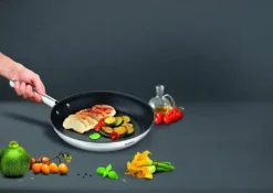 Tefal Duetto 3-teiliges Bratpfannen-Set, 20/24/28 Cm, Antihaftbeschichtung, Geeignet Für Alle Herdarten, Auch Für Induktionsherde, Edelstahl/schwarz -Tefal a442c9db2e2a44fd9b2a295fe9bc3c5a