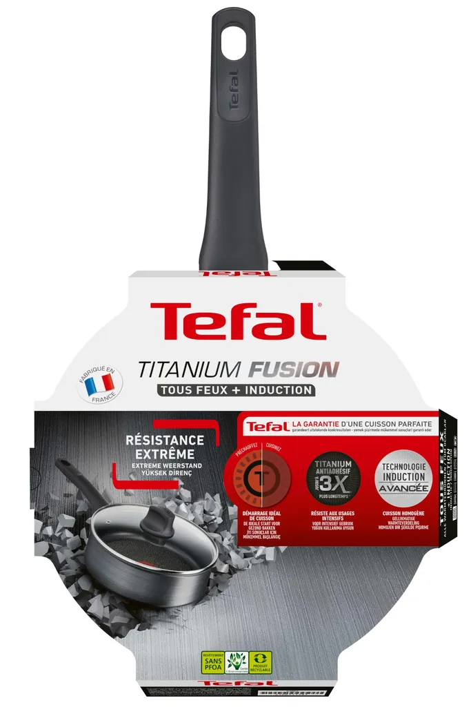 TEFAL Kochtopf + Deckel Ø 24 Cm Alle Herdarten Induktion Schmorpfanne Pfanne NEU 3 TEFAL Kochtopf + Deckel Ø 24 Cm Alle Herdarten Induktion Schmorpfanne Pfanne NEU – Bild 3