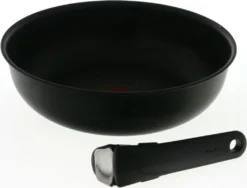 Tefal L6501902, Wok, Schwarz, 28 Cm, 80 Mm, 1,28 Kg