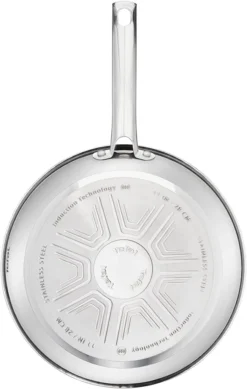 Tefal Duetto 3-teiliges Bratpfannen-Set, 20/24/28 Cm, Antihaftbeschichtung, Geeignet Für Alle Herdarten, Auch Für Induktionsherde, Edelstahl/schwarz -Tefal ca60243cf006145adafbd6b627d8fe25