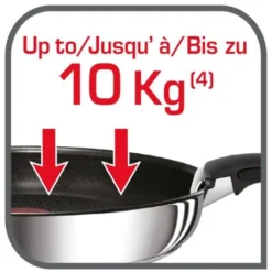 TEFAL L9409032 4er-Set INGENIO PREFERENCE - Alle Kochfelder Einschließlich Induktion - Französische Herstellung - Edelstahl -Tefal cd72949c524828da53cba5767654de7f