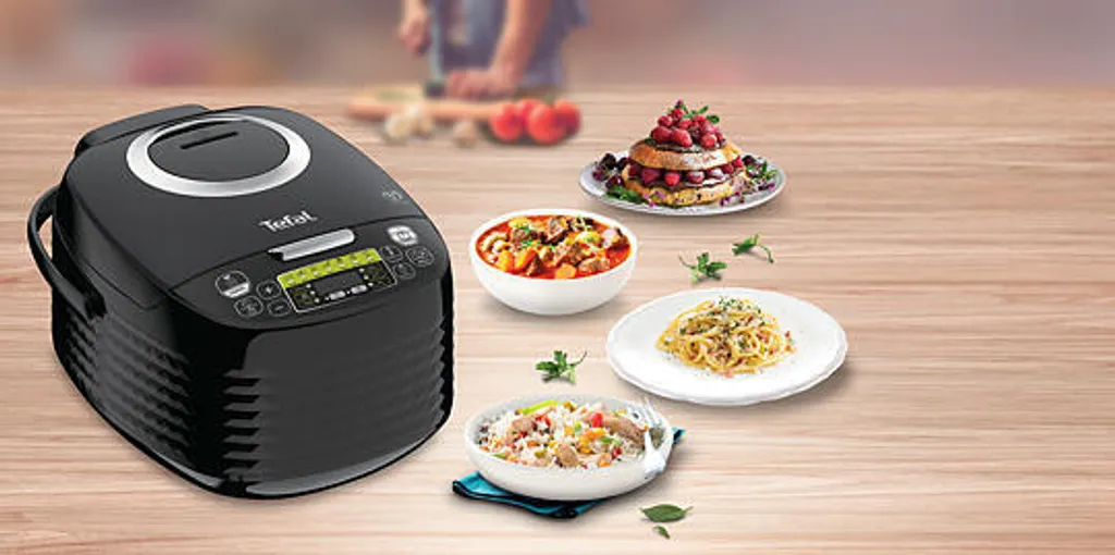 Tefal SPHERICOOK MULTIKOCHER (RK7458), 6 L, 820 W, Schwarz, 339 Mm, 455 Mm, 289 Mm 2 Tefal SPHERICOOK MULTIKOCHER (RK7458), 6 L, 820 W, Schwarz, 339 Mm, 455 Mm, 289 Mm – Bild 2