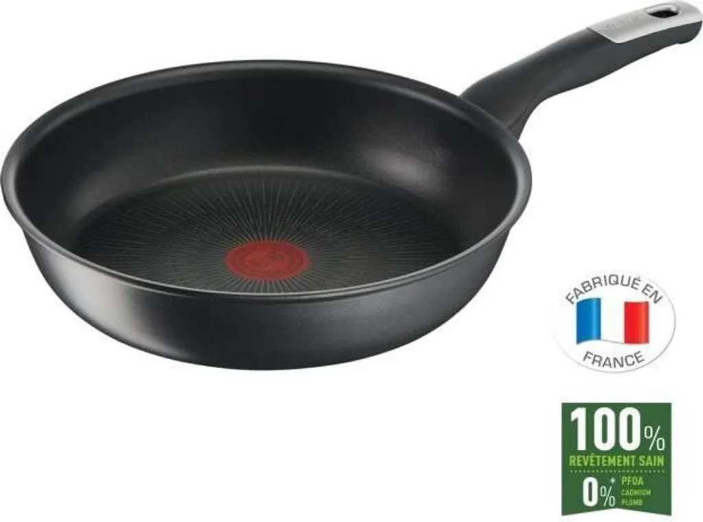 TEFAL G2550502 26 Cm UNBEGRENZTER Herd Alle Kochfelder Einschließlich Induktion - Französische Herstellung - Schwarz 5 TEFAL G2550502 26 Cm UNBEGRENZTER Herd Alle Kochfelder Einschließlich Induktion - Französische Herstellung - Schwarz – Bild 5