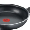 Tefal Elegance C36706, Rund, Allzweckpfanne, Schwarz, Titanium-Kraft, 175 °C, Aluminium