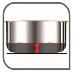 TEFAL L9409032 4er-Set INGENIO PREFERENCE - Alle Kochfelder Einschließlich Induktion - Französische Herstellung - Edelstahl -Tefal e675b6b902f4ccc98ed630ec3d9a61b9