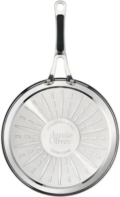Tefal Jamie Oliver Premium Inox Induction Wave Bratpfanne 24cm -Tefal f22d7254853df8172c95bbeba728d289
