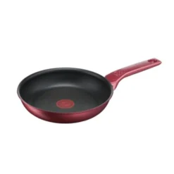 TEFAL Daily Chef Pfanne G2730422 Durchmesser 24 Cm, Geeignet Für Induktionskochfeld, Fester Griff, Rot