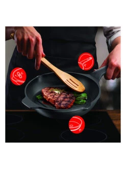 Tefal Grillpfanne "Robusto" In Schwarz - Ø 26 Cm -Tefal tefal grillpfanne robusto in schwarz o 26 cm 5