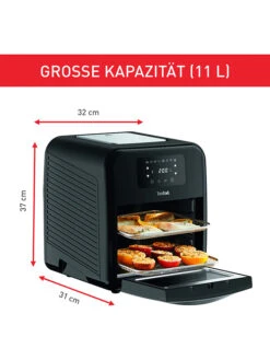 Tefal Heißluftfritteuse "Easy Fry Oven & Grill" In Schwarz -Tefal tefal heissluftfritteuse easy fry oven and grill in schwarz 4