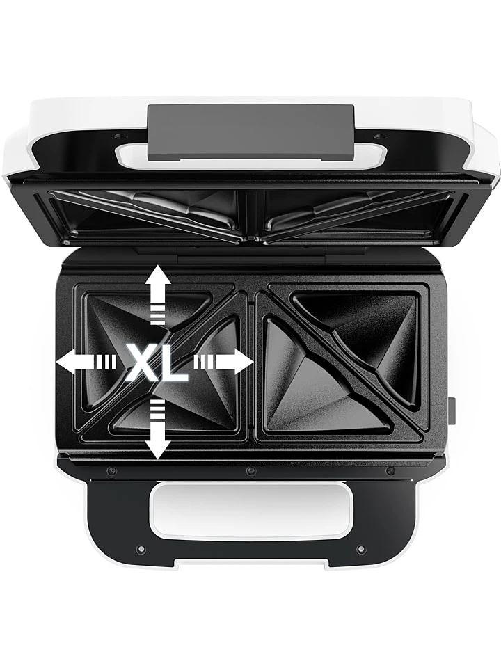 Tefal Sandwich-Toaster "Snack XL" In Weiß 4 Tefal Sandwich-Toaster "Snack XL" In Weiß – Bild 4